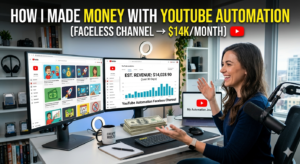 How I Made Money With YouTube Automation (Faceless Channel → $14k/Month)